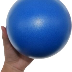 4 inch Therapy Ball for Release Hip Flexors, Pain Relief for Lower Back Thigh Muscles, Small Exercise Ball for Physical Therapy, Blue